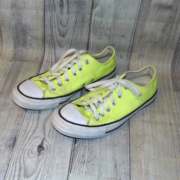 CONVERSE Chuck Taylor All Star OX Light Zitron Sneakers Womens Size 8 - Picture 3 of 7